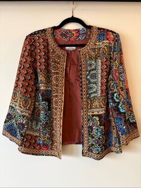 Grateful Dead inspired Upcycled Boston Proper Winterland Jacket